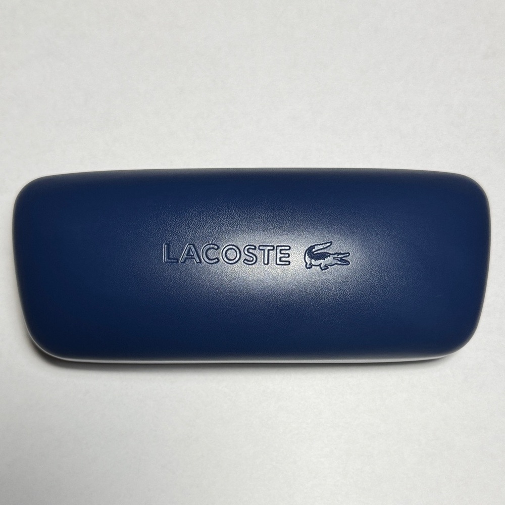 NEW (4) LACOSTE HARD SHELL SUNGLASSES CASES